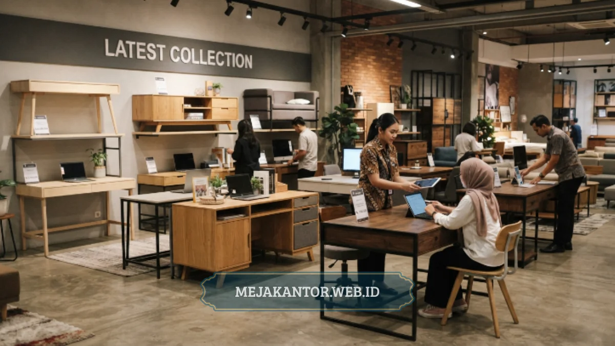 Variasi desain yang memengaruhi harga Meja Kerja Sofa
