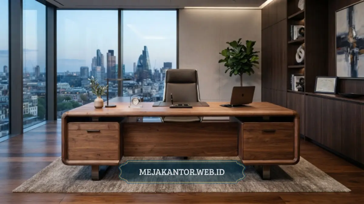 Review Meja Direktur MDE-02