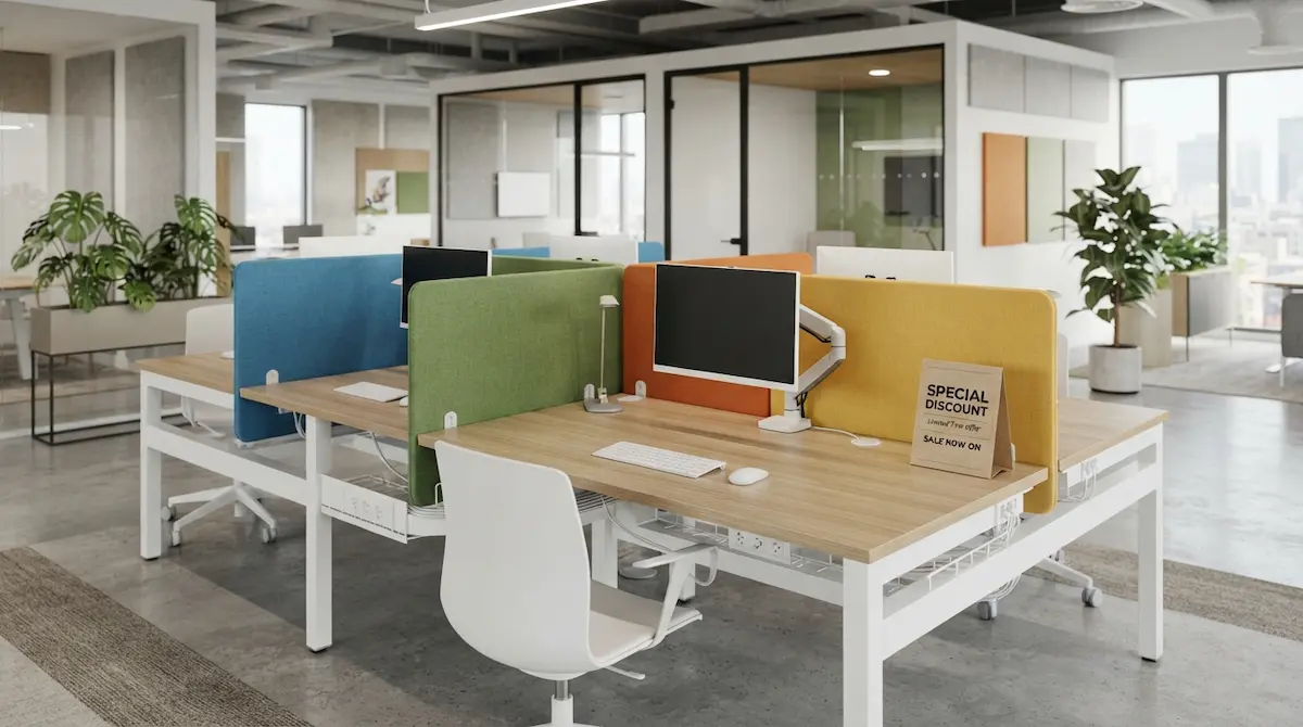 Promo Akhir Tahun: Diskon Gila-gilaan 30% untuk Partisi Workstation
